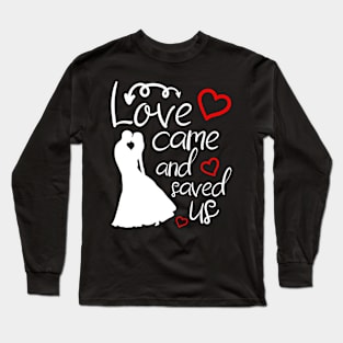 Love you Valentine's day girlfriend, wife gift idea Long Sleeve T-Shirt